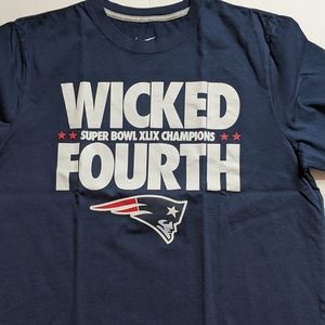 New England Patriots Super Bowl XLIX shirt. XL